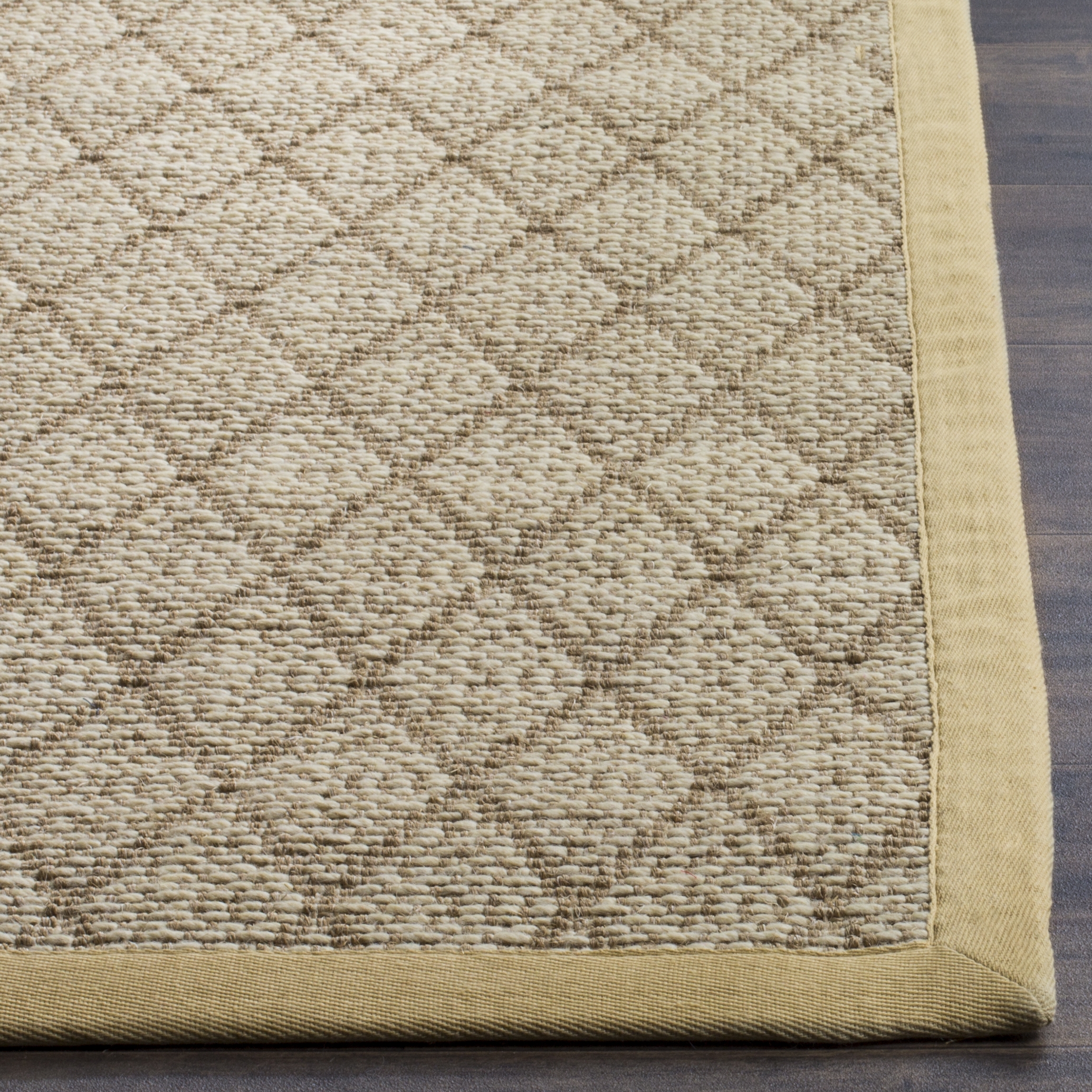 Arlo Home Hand Woven Area Rug, NF460A, Natural,  5' X 8' - Image 2