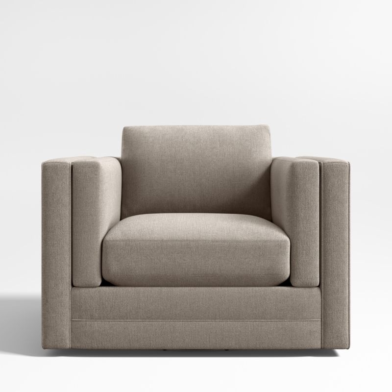 Lakeview 42" Upholstered Swivel Accent Chair - Image 2