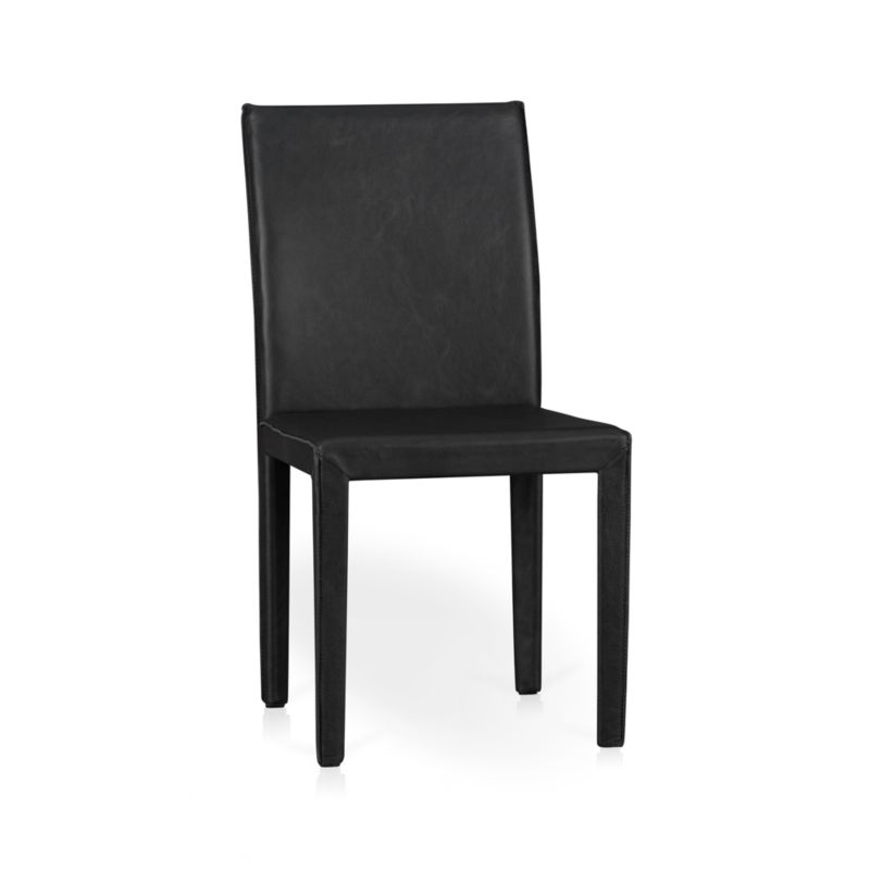 Folio Viola Top-Grain Leather Dining Chair - Image 4