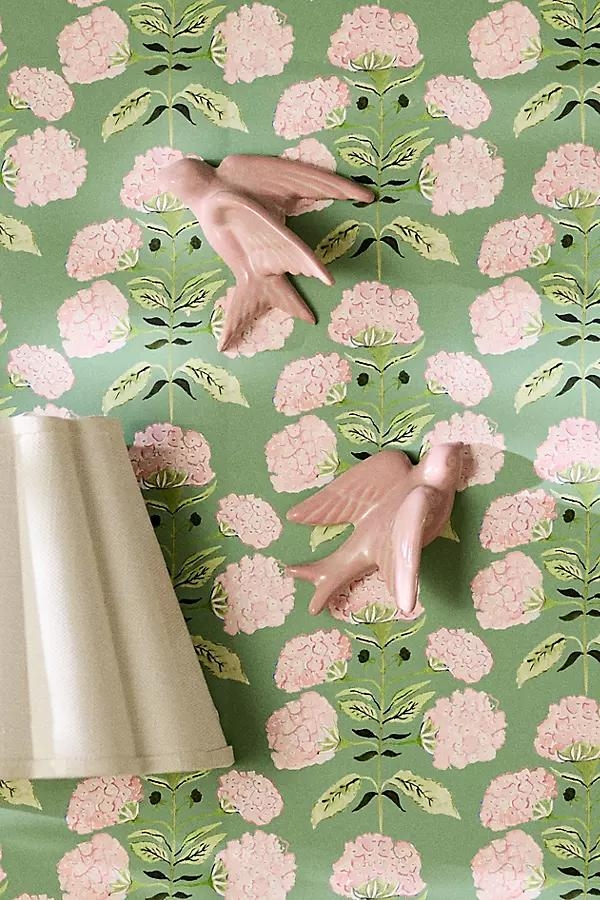 Flying Birds Ceramic Gallery Wall Charms, Set of 2 - Image 0