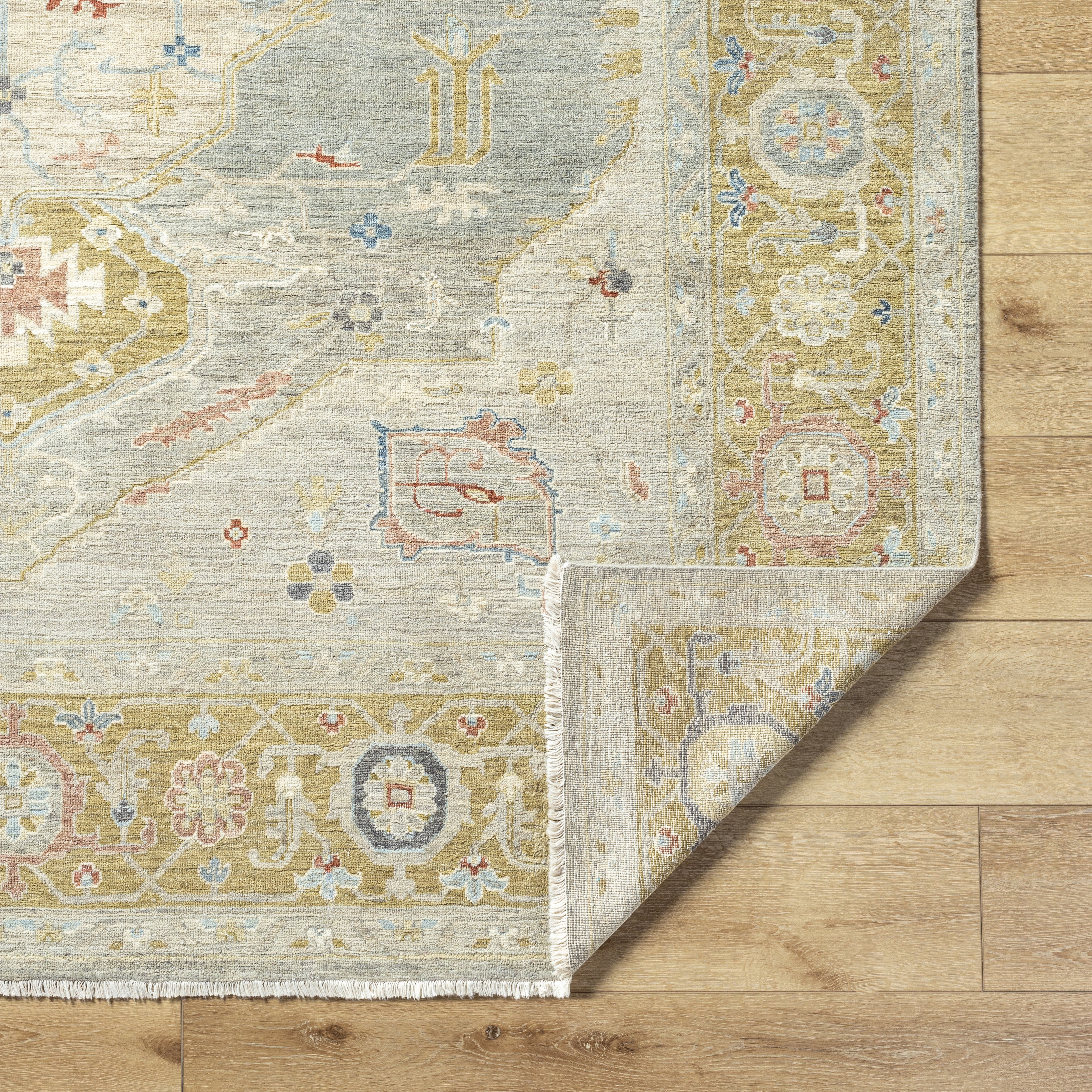 Anatolia Beige Indoor 8' x 10' Handmade Rug - Image 3