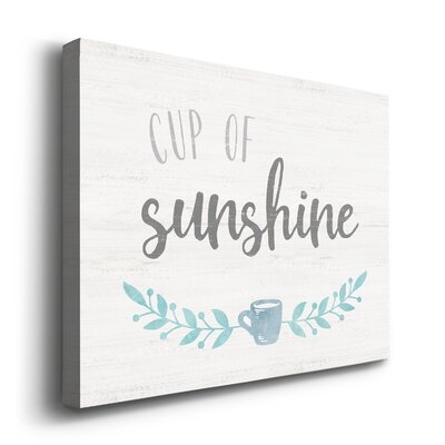 Cup Of Sunshine Premium Gallery Wrapped Canvas - Ready To Hang - Image 0