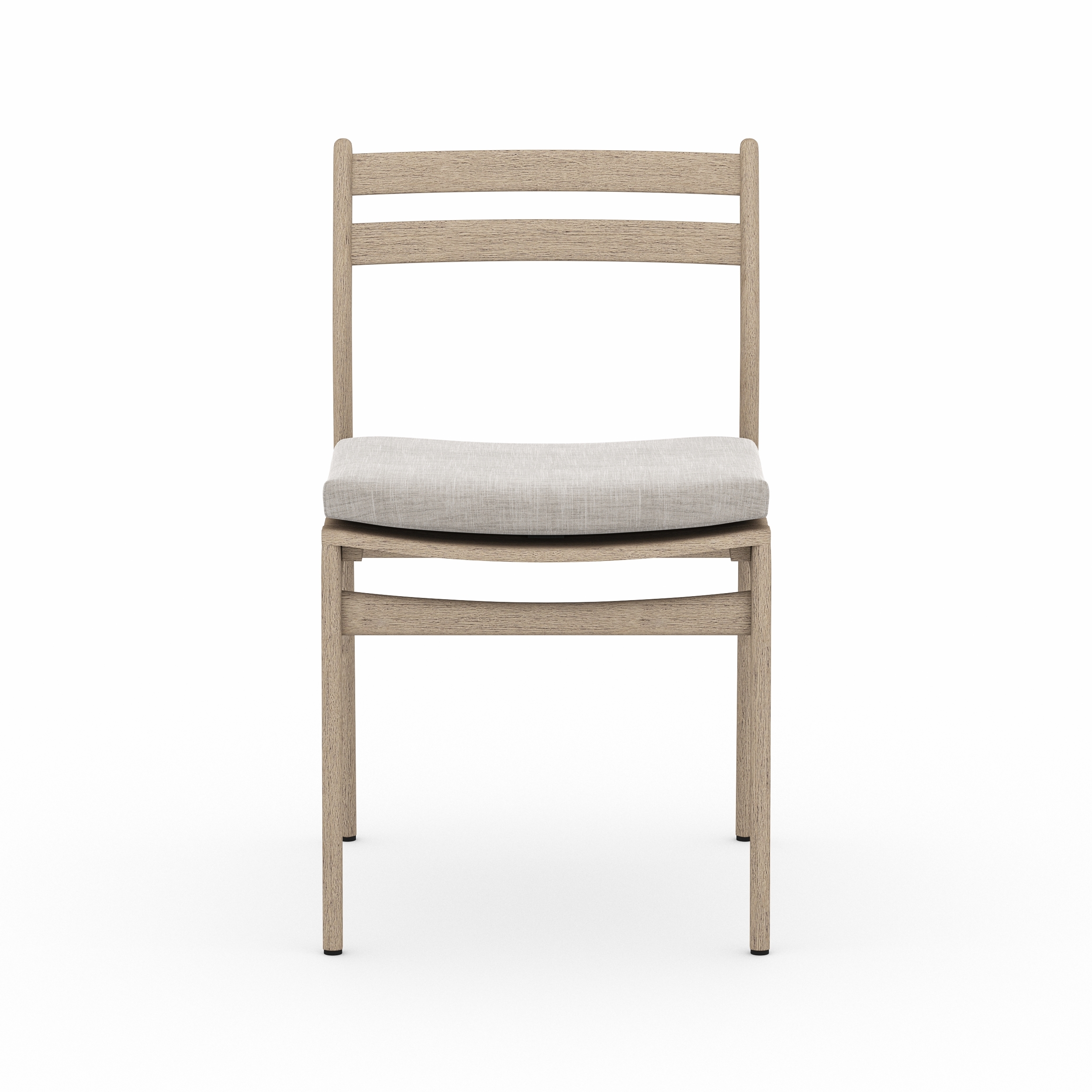 Atherton Outdoor Dining Chair-Brown/Ston - Image 2