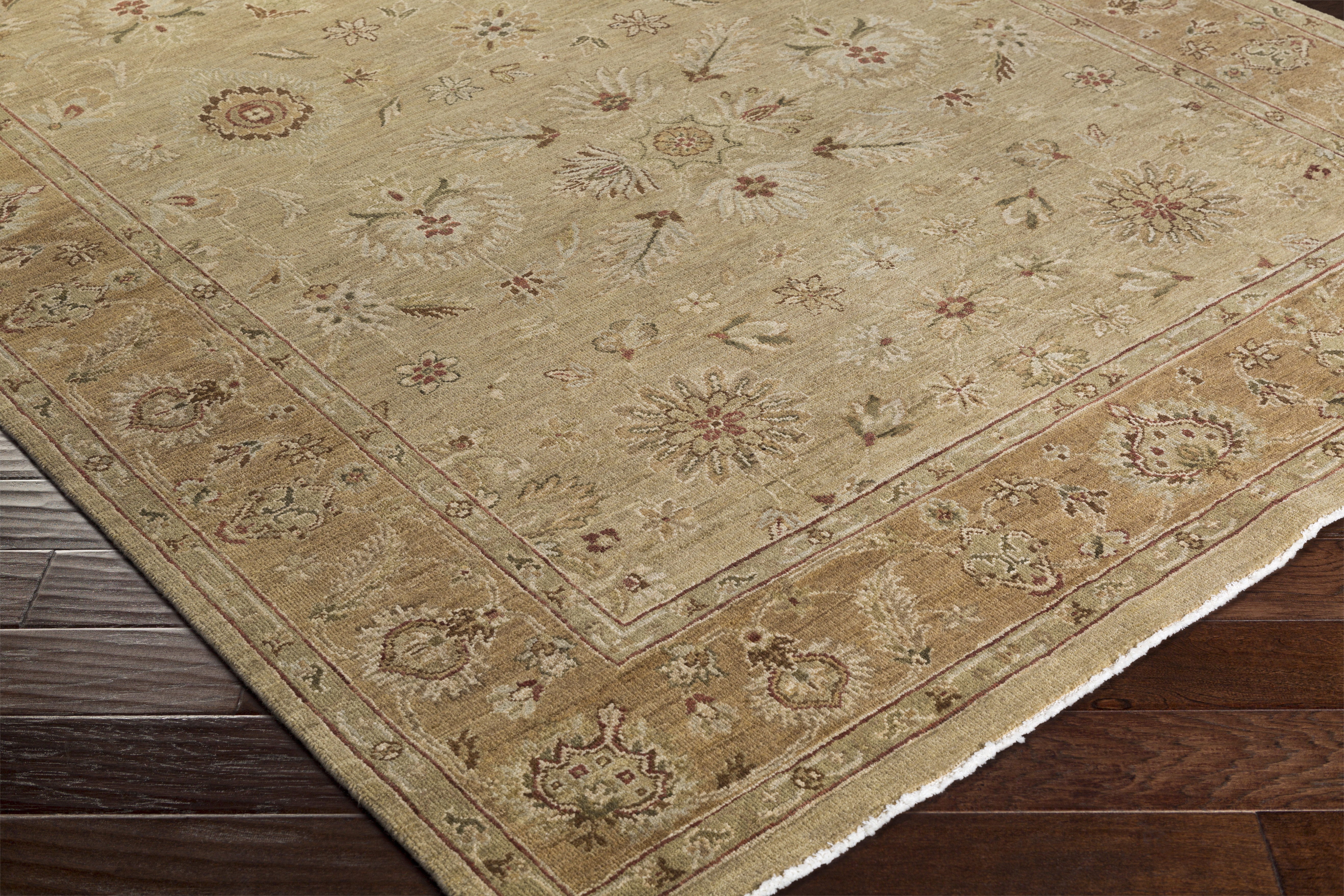 Alanya Brown Indoor 8' x 10' Handmade Rug - Image 2