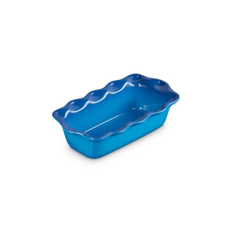 Le Creuset ® Heritage Marseille Fluted Ceramic Loaf Pan - Image 4