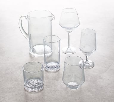 Happy Hour Acrylic Stemmed Wine Glass, Single - Aqua - Image 5