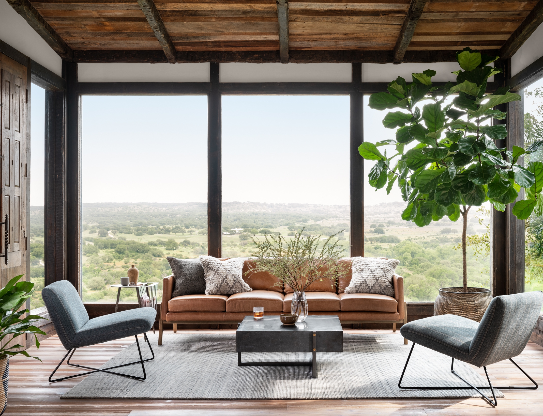 Keppler Square Coffee Table-Bluestone - Image 16