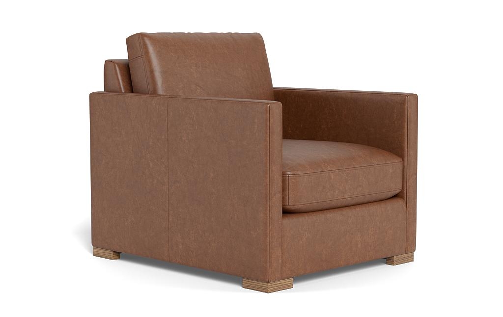 Scarlett Leather Accent Chair - Image 1