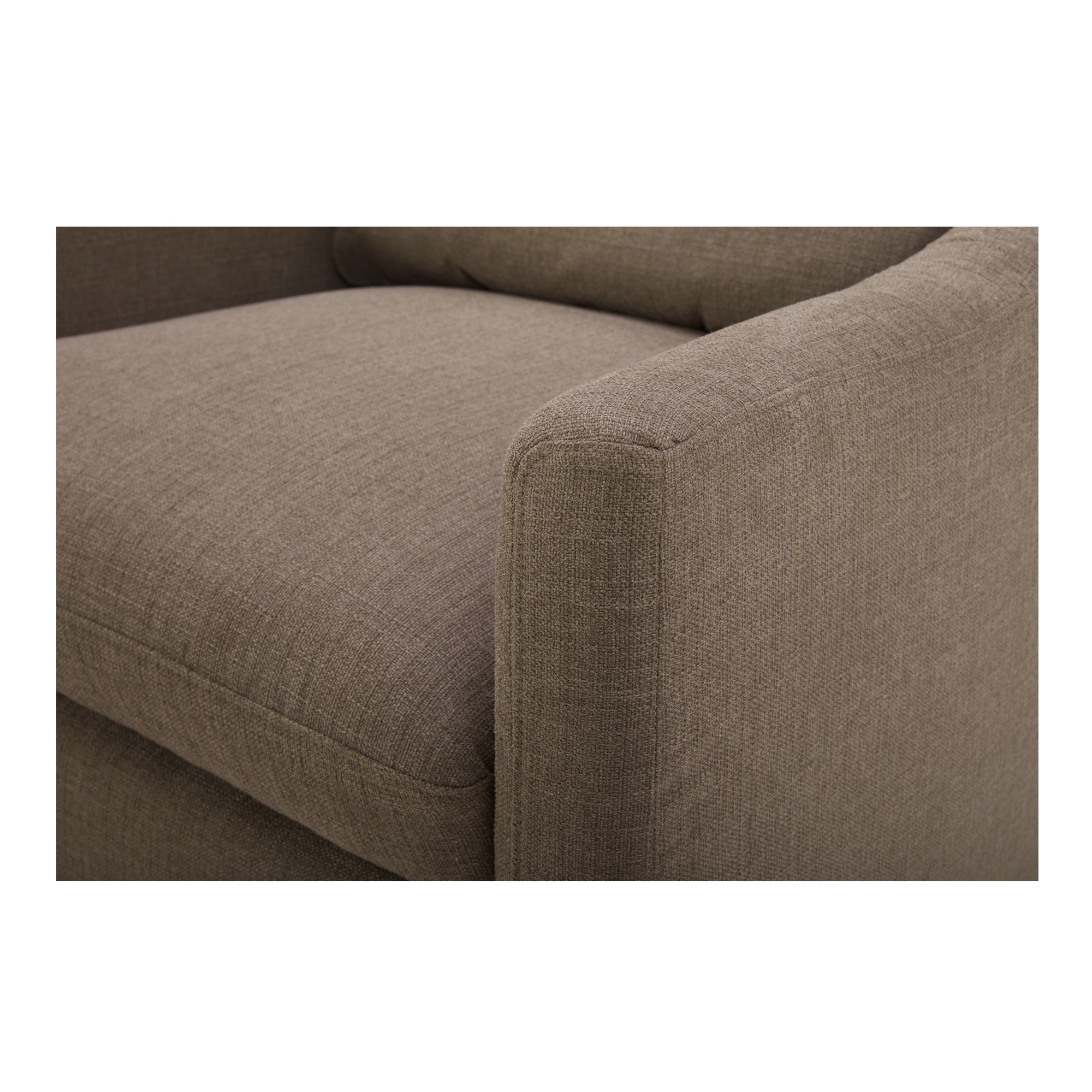 Linden Swivel Chair Soft Taupe - Image 4