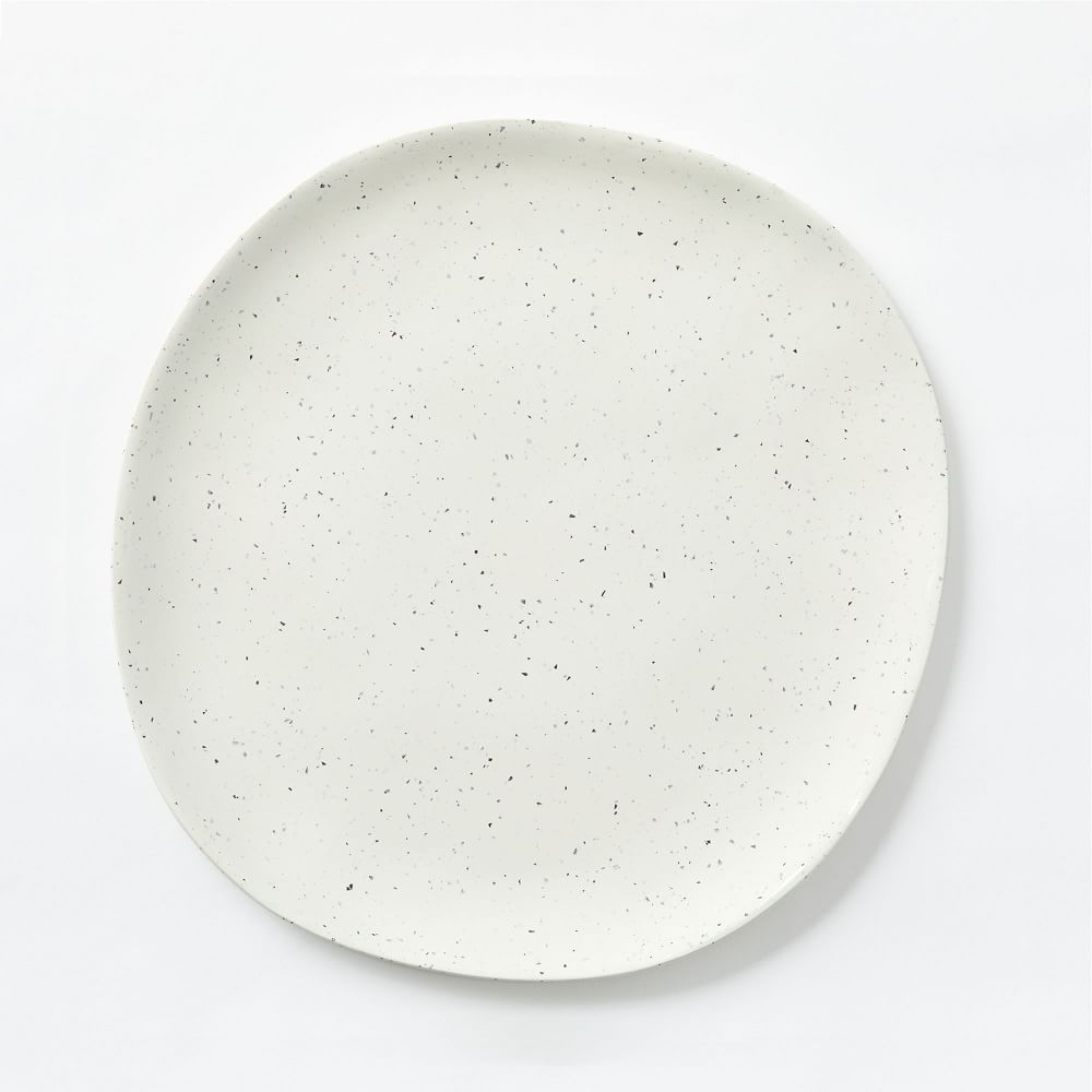 Melamine Dinner Plate, Organic Stone, Set of 4 - Image 0