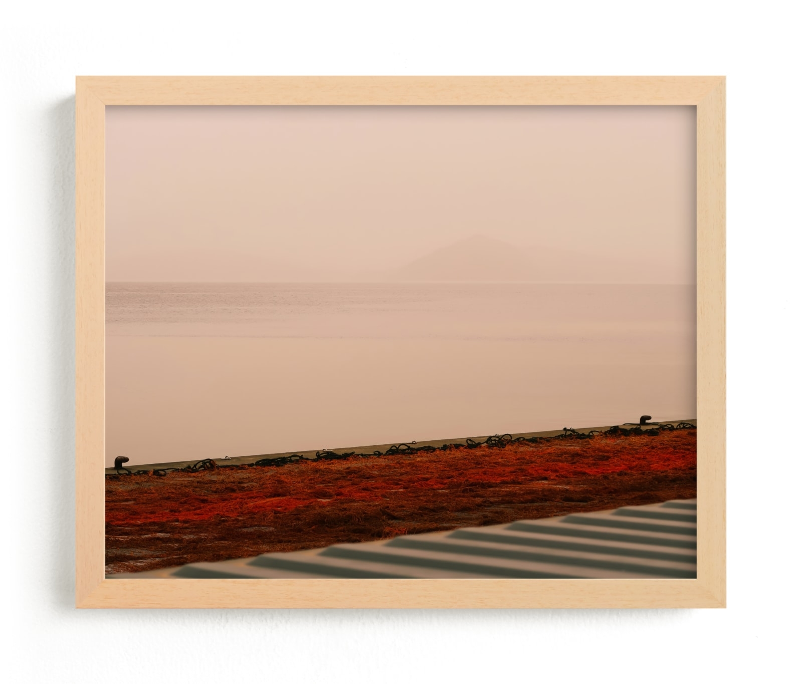 Red Wave, White Mountain Limited Edition Fine Art Print 2 - Image 0