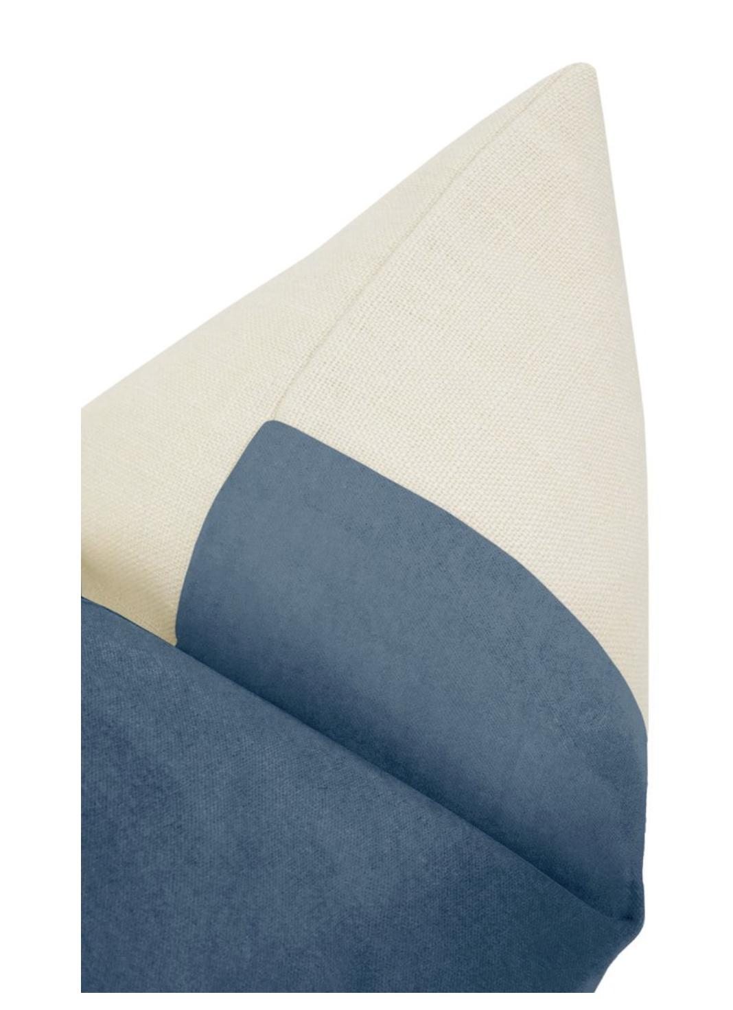 The Little Lumbar :: PANEL Classic Velvet // Heritage Blue - 12" X 18" - Image 2