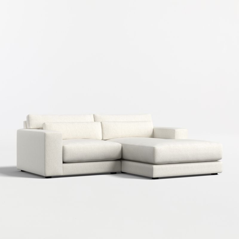 Retreat 2-Piece Small Space Sectional Sofa with Chaise Lounge - Image 6