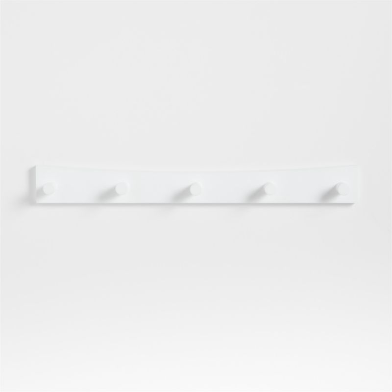 Hampshire White Wood Kids Wall Hooks - Image 4