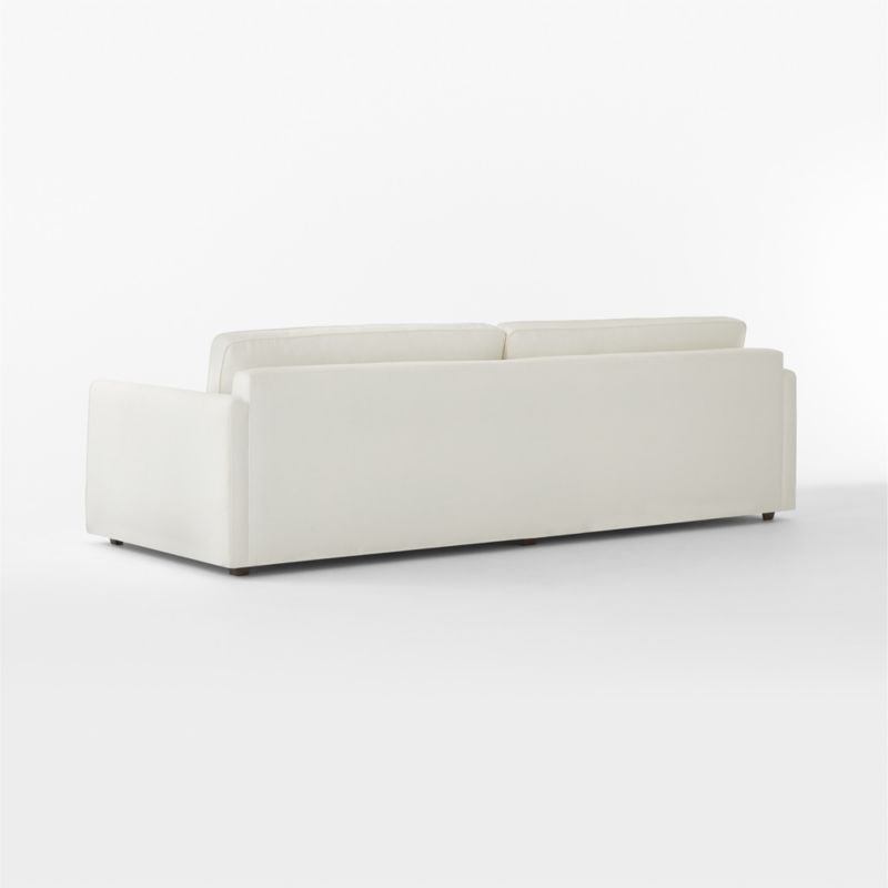 Malea 100" White Performance Fabric Sofa - Image 4