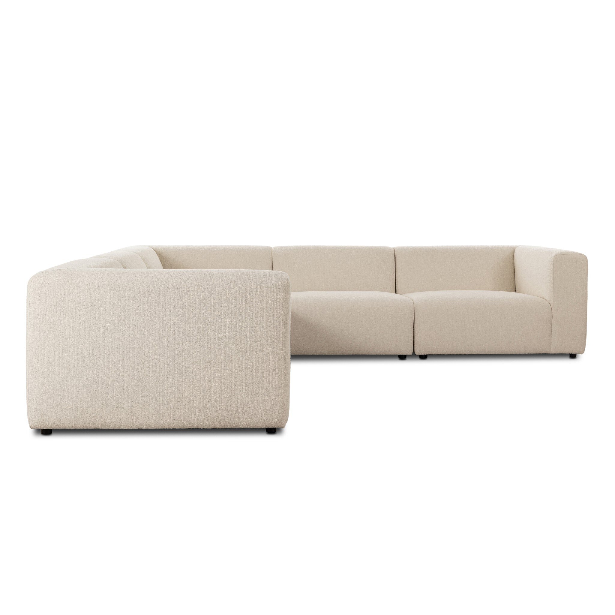 Lawndale 5-Piece Sectional - Fayette Cloud - Image 0