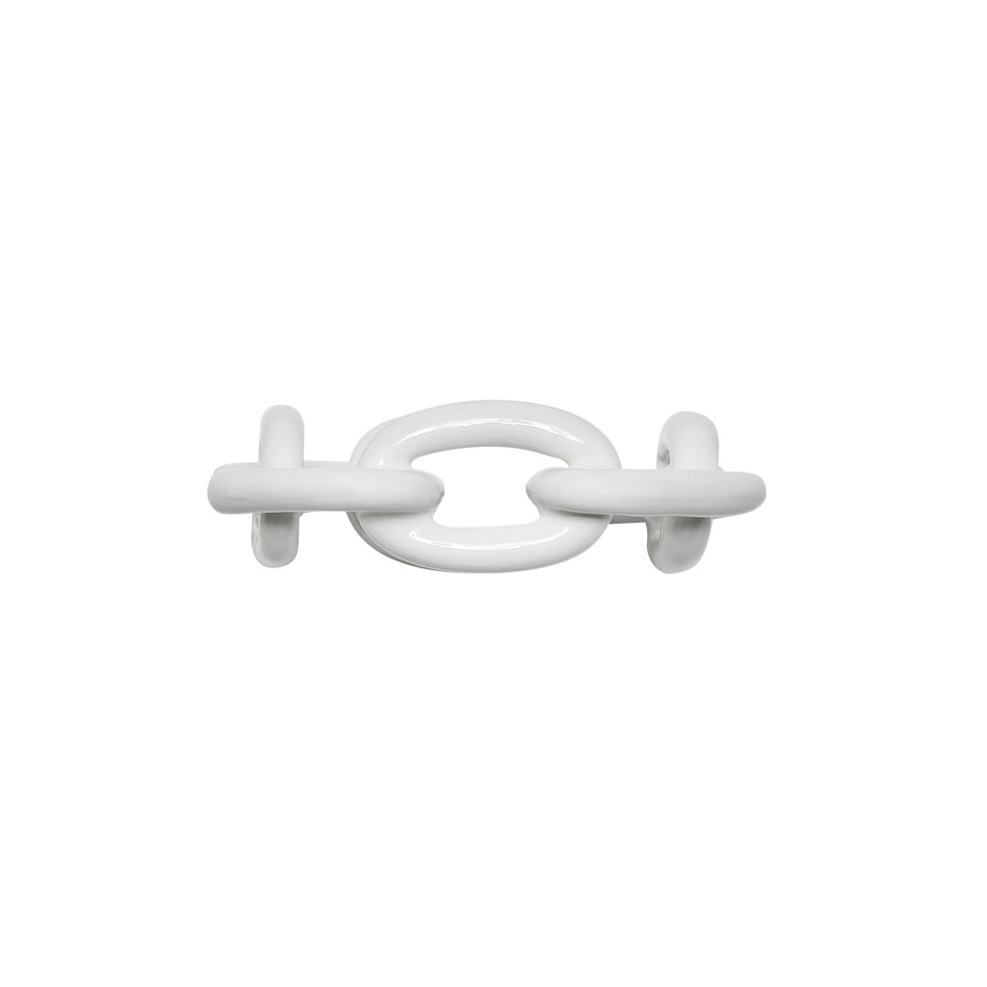 Kim Seybert Enamel Chain Link Napkin Ring - Image 0