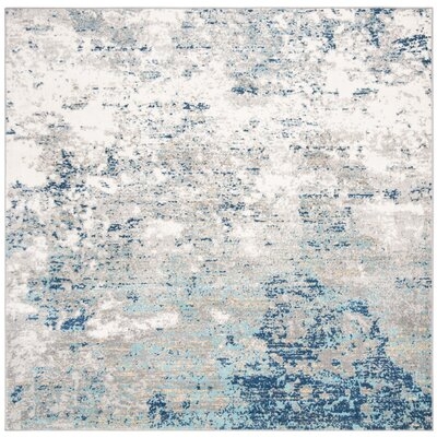 N'Keal Light Gray/Blue Rug - Image 0