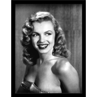 Young Marilyn Monroe - Picture Frame Photograph Print on Paper - Image 0