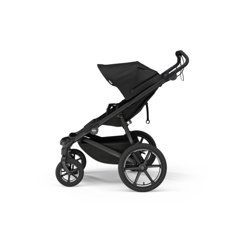 Thule Urban Glide Black 4-Wheel All Terrain Newborn Stroller - Image 2