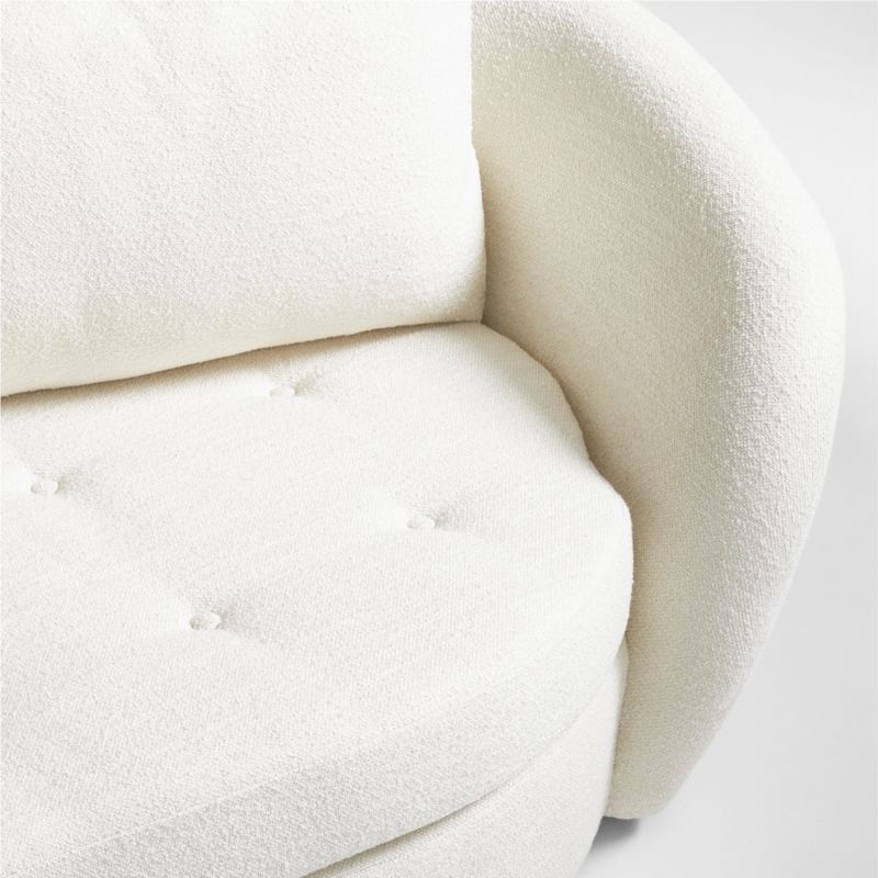 Sinuous Curved Sofa 102" by Athena Calderone - Image 4