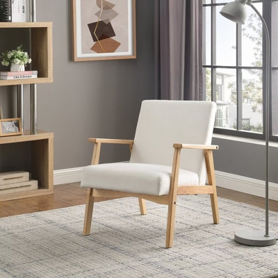 Emron Wide Arm Chair Accent Chair - Image 0