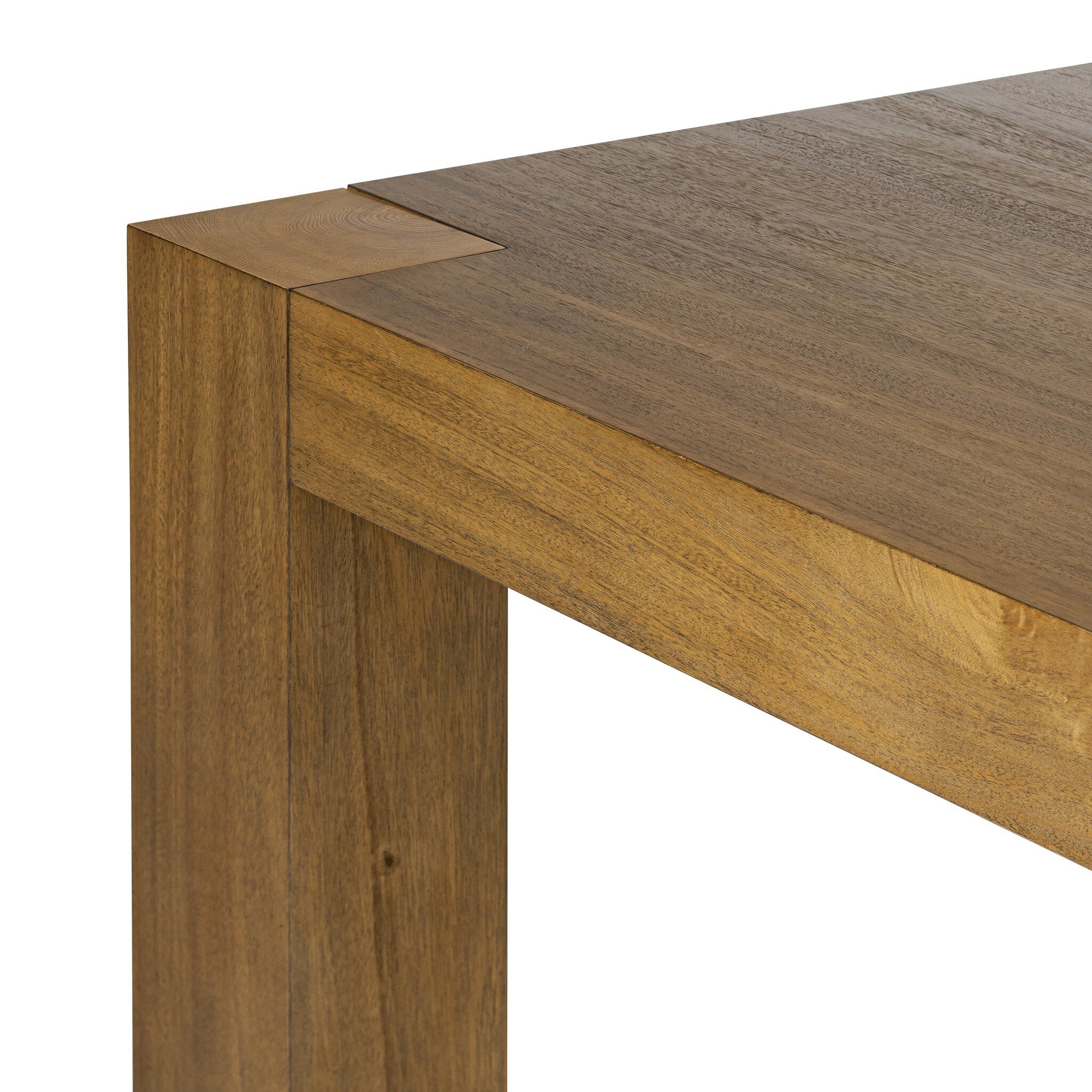 Emeli Dining Table 84" - Tawny Rubberwood Veneer - Image 5