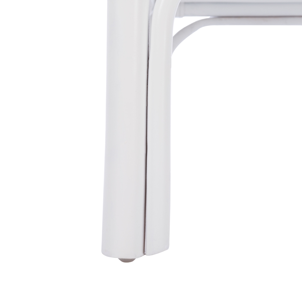 Kazumi Accent Chair W/ Cushion - White / White - Safavieh - Image 3