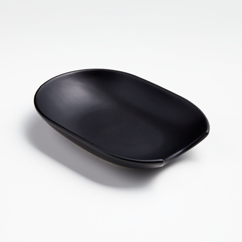 Shaillee Matte Black Spoon Rest - Image 1