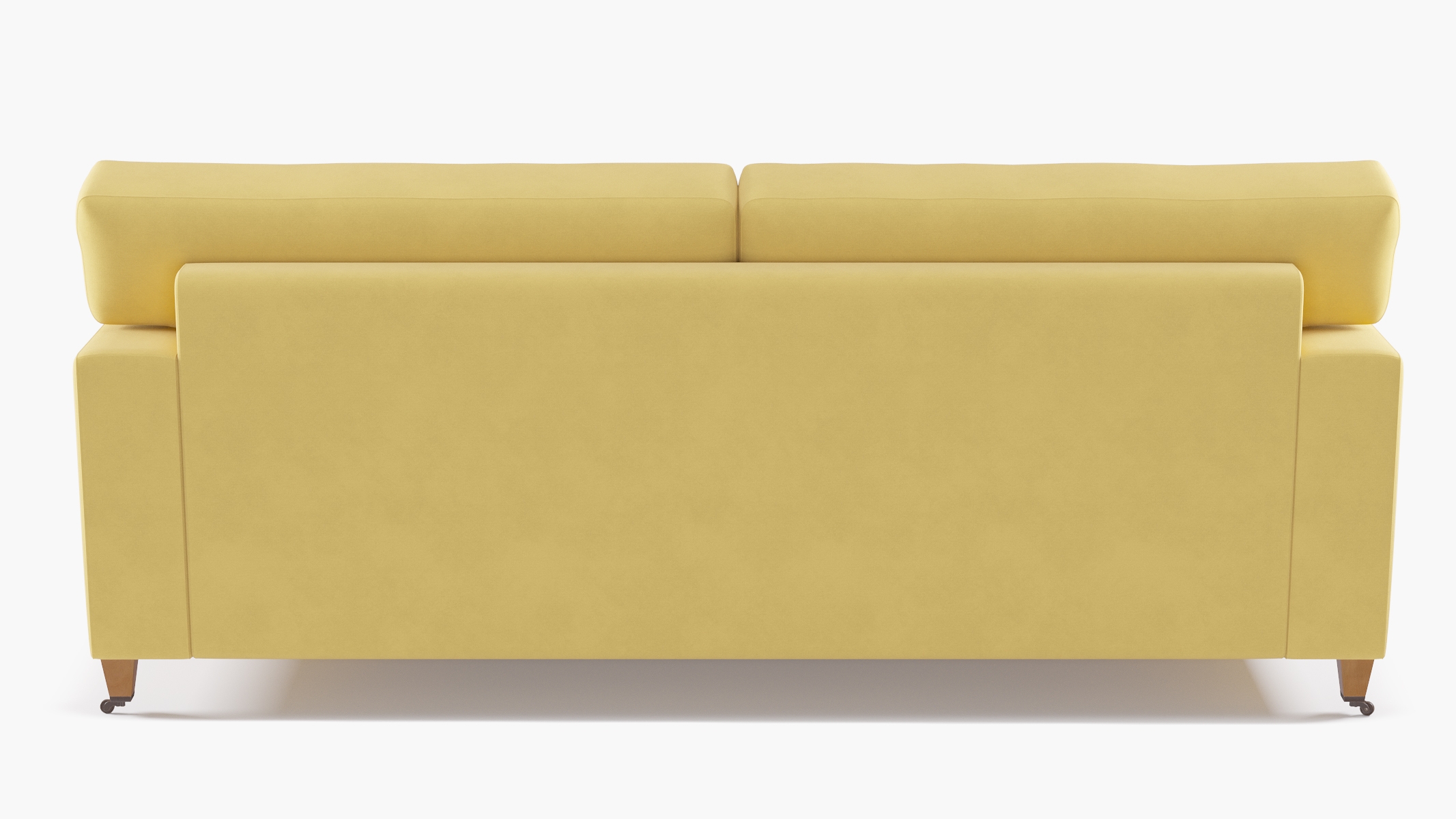 Classic Sofa, Canary Classic Velvet, Oak - Image 3