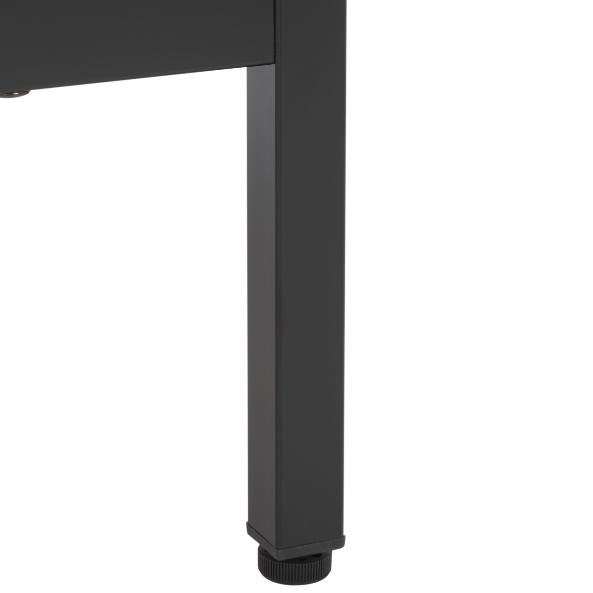 Lylia 2 Drawer 2 Shelf Media Stand - Walnut / Black - Safavieh - Image 4