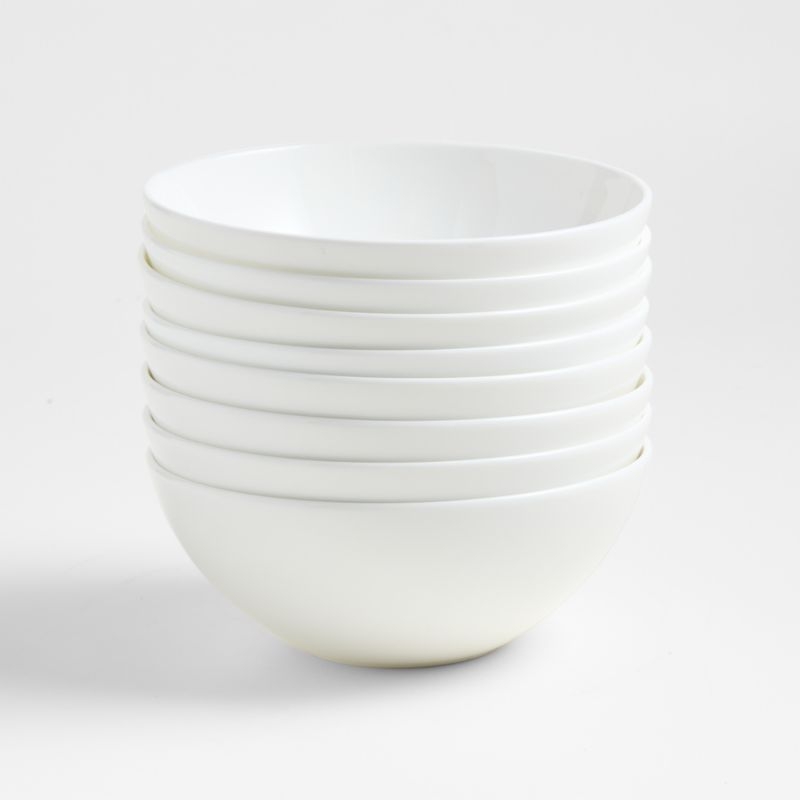 Bennett White Bone China Cereal Bowl - Image 3