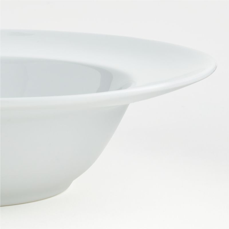 Aspen Rimmed Porcelain Pasta Bowl - Image 1