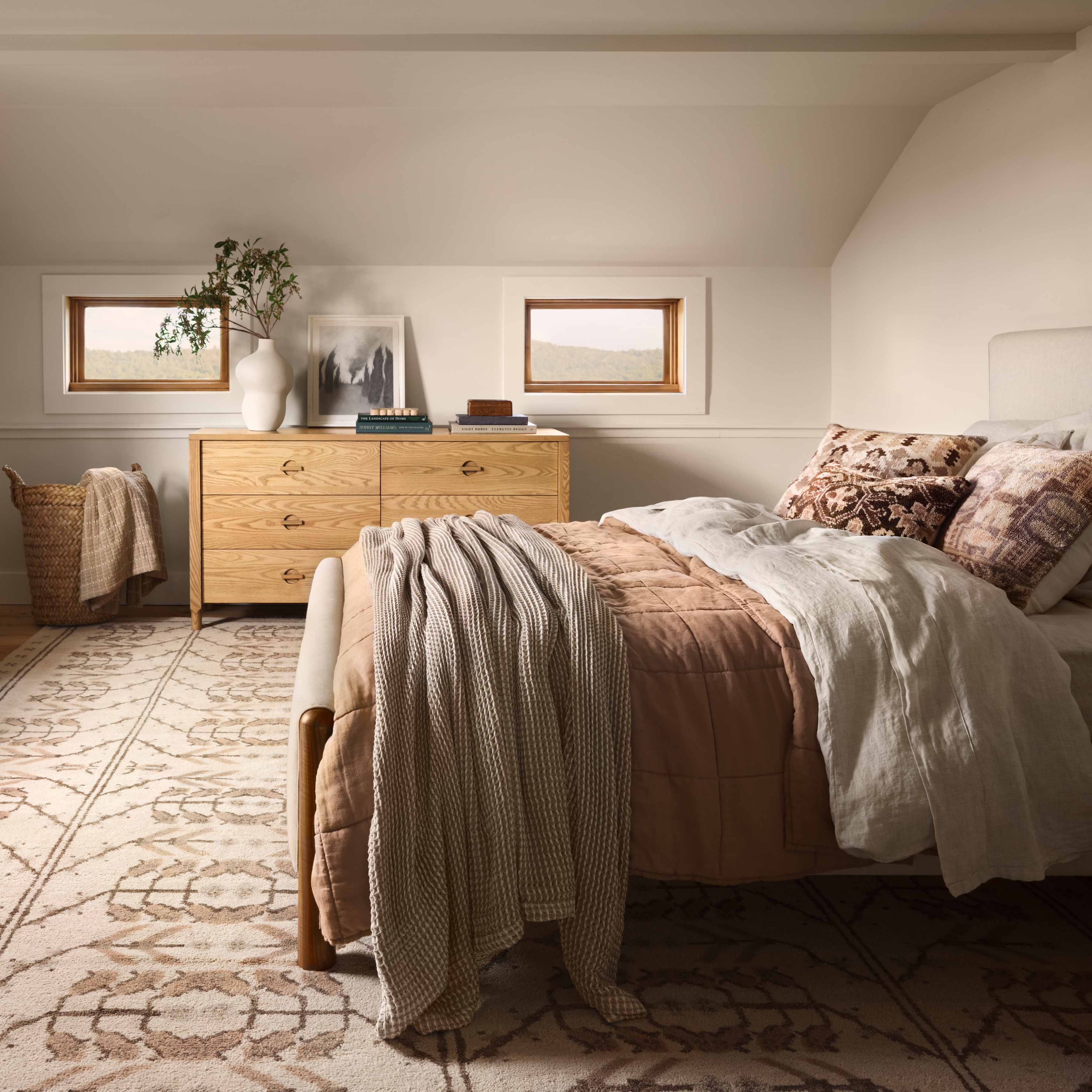 The Citizenry Imogen Waffle Blanket | Full/Queen | Seaglass - Image 5