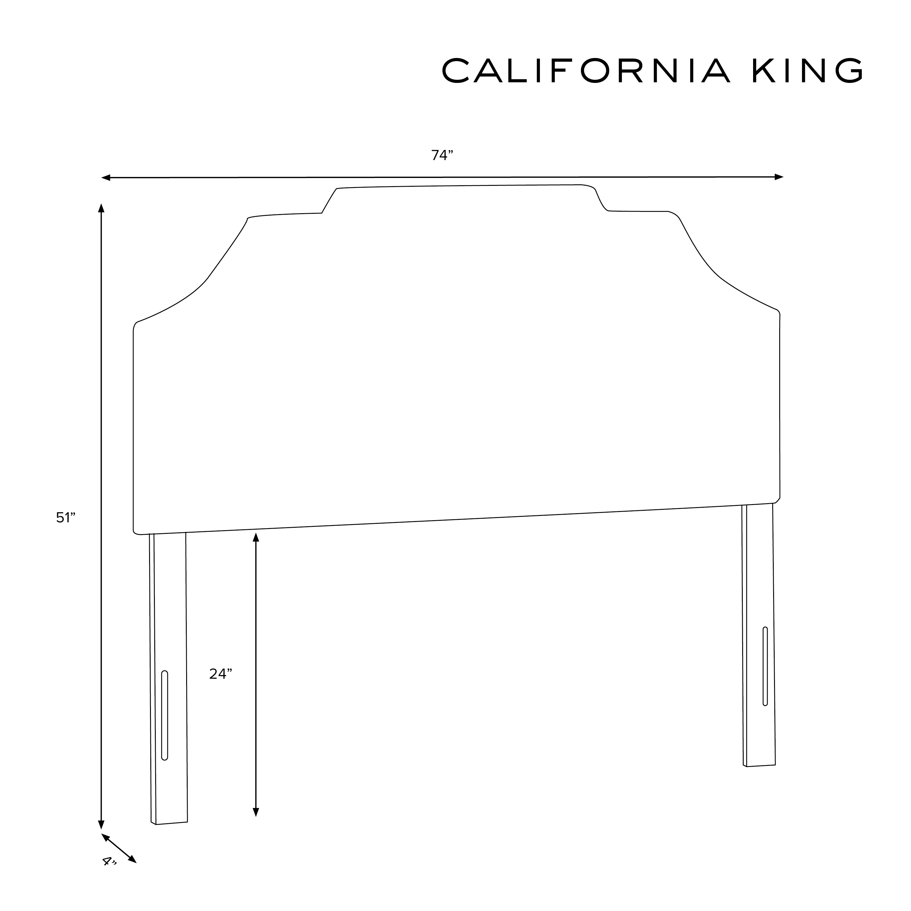 California King Leona Headboard - Image 5