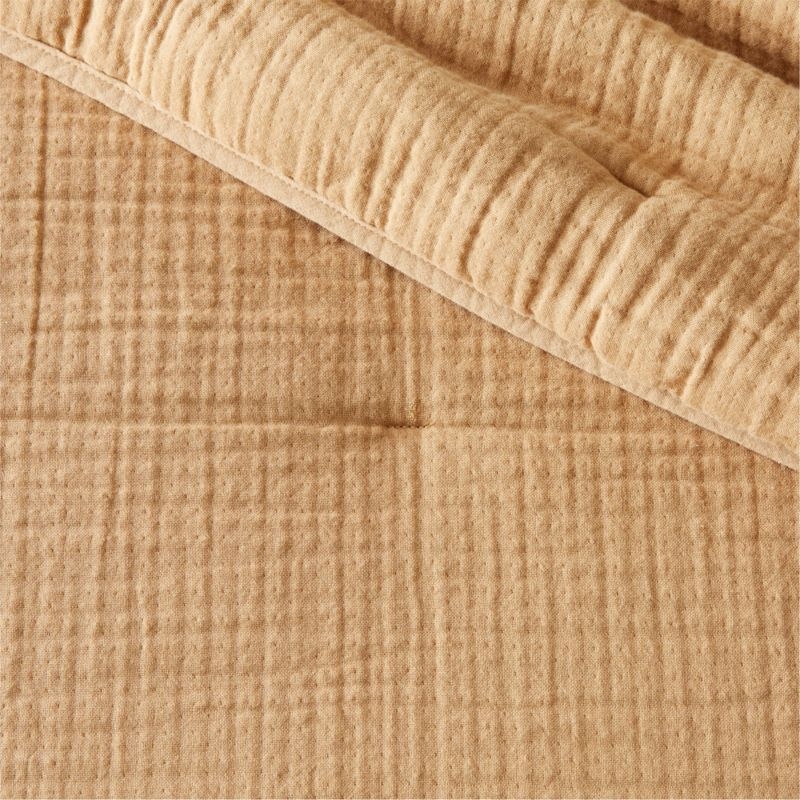 Alto Camel Organic Cotton King Quilt - Image 2