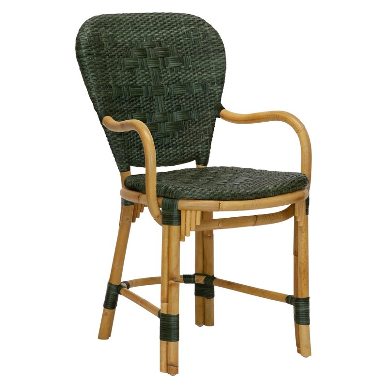 Selamat Designs Morris & Co. Arm Chair Upholstery Color: Dark Green - Image 0