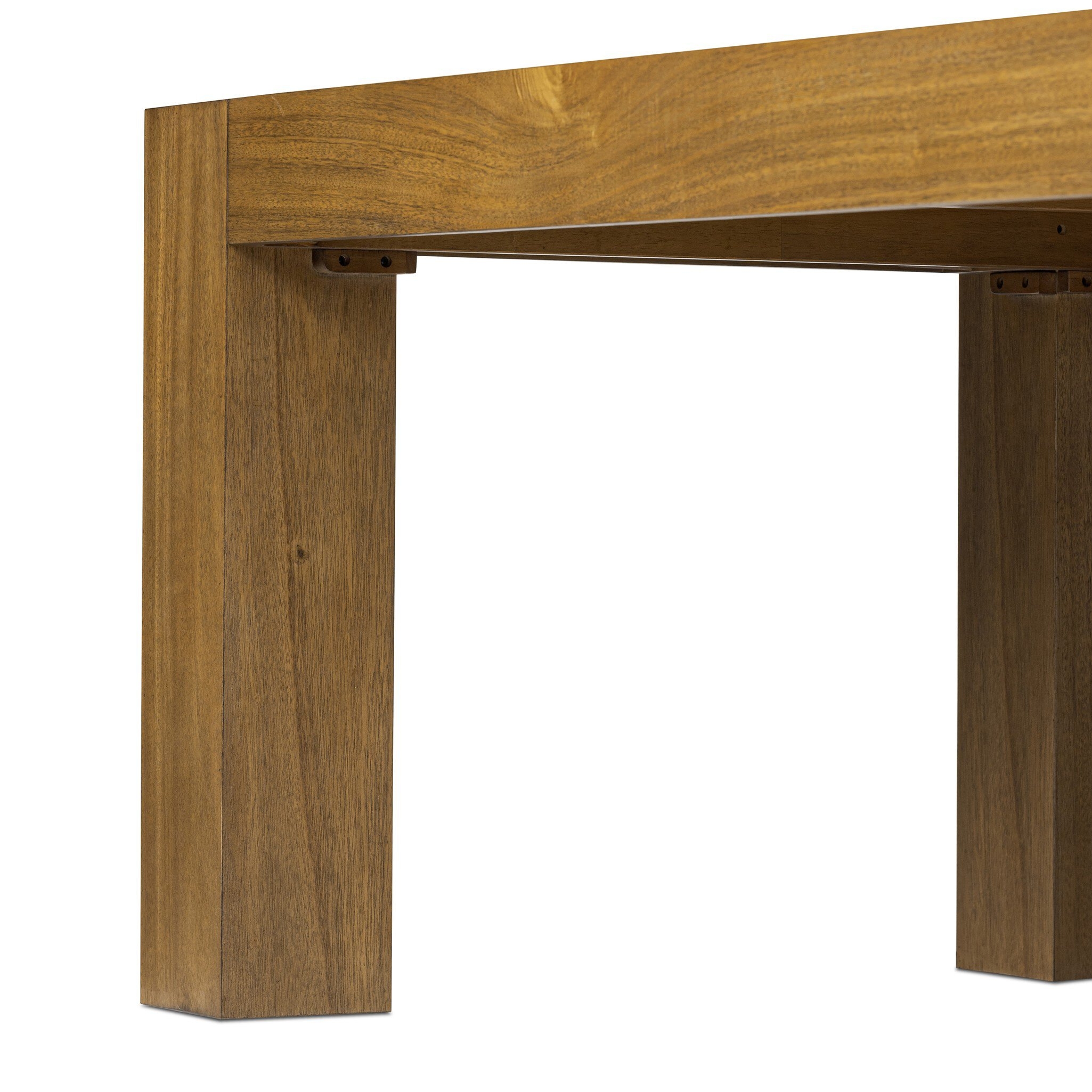 Emeli Dining Table 84" - Tawny Rubberwood Veneer - Image 9