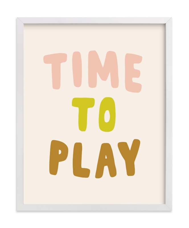 Time To Play Limited Edition Children's Art Print - Image 0