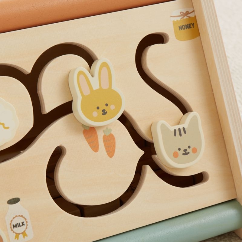 Wonder & Wise by Asweets Wooden Triangle Baby Activity Toy - Image 7