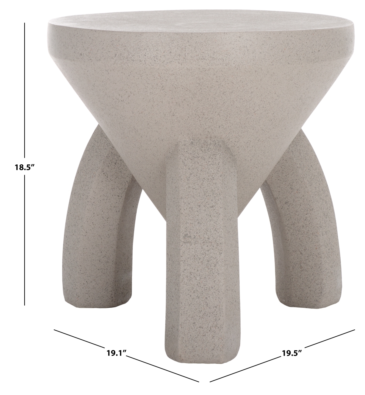 Keilani Accent Table - Grey - Safavieh - Image 8