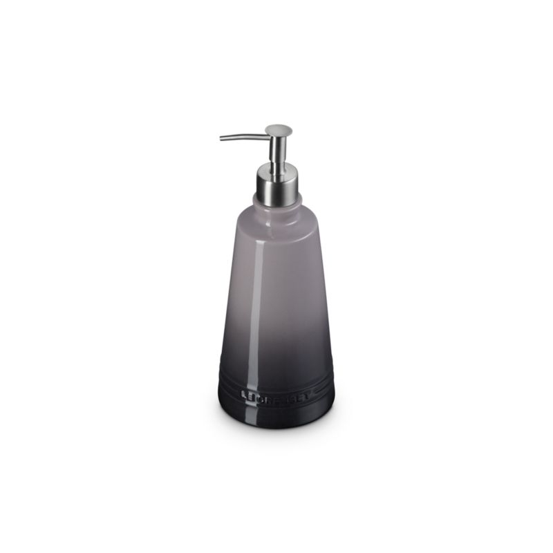 Le Creuset ® Signature 20-oz. Oyster Stoneware Soap Dispenser - Image 1