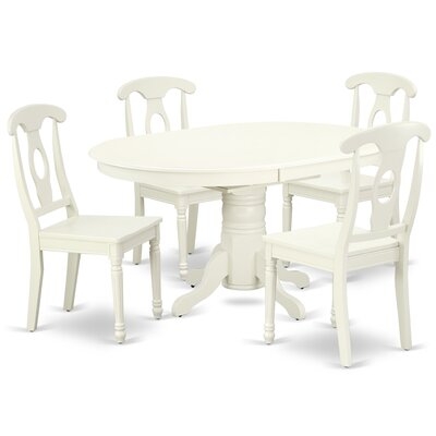 Kovacs 5 Piece Extendable Solid Wood Dining Set - Image 0