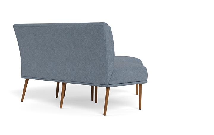 Dorian Upholstered Petite Left Banquette with Tufting Option - Image 1