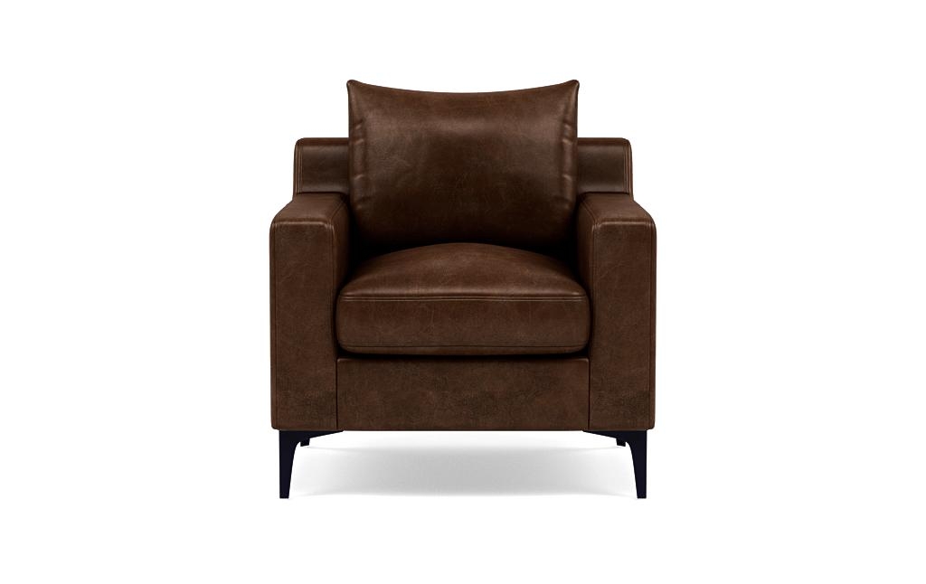 Sloan Leather Petite Chair - Image 0