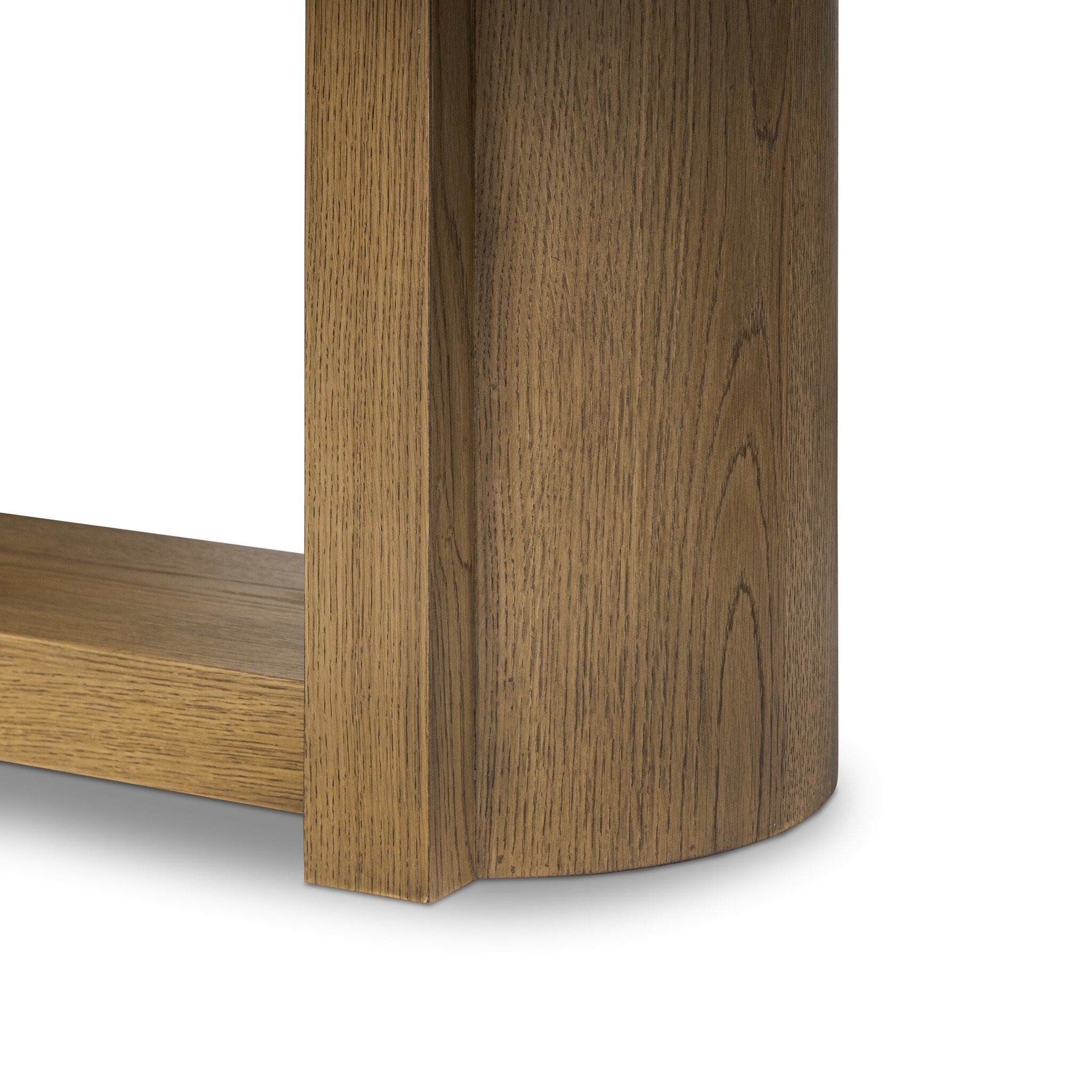 Garrett Dining Table - Amber Oak Veneer - Image 9