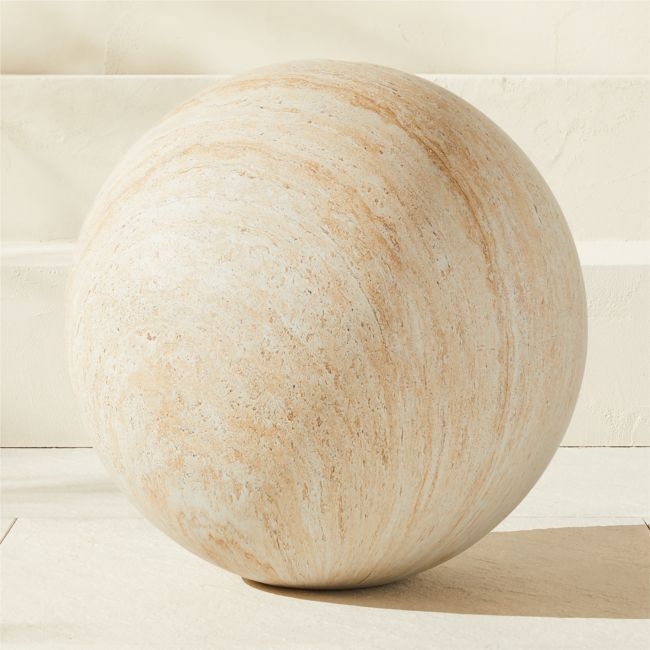 Playa Faux Travertine Indoor/Outdoor Ball Extra Large - Image 0