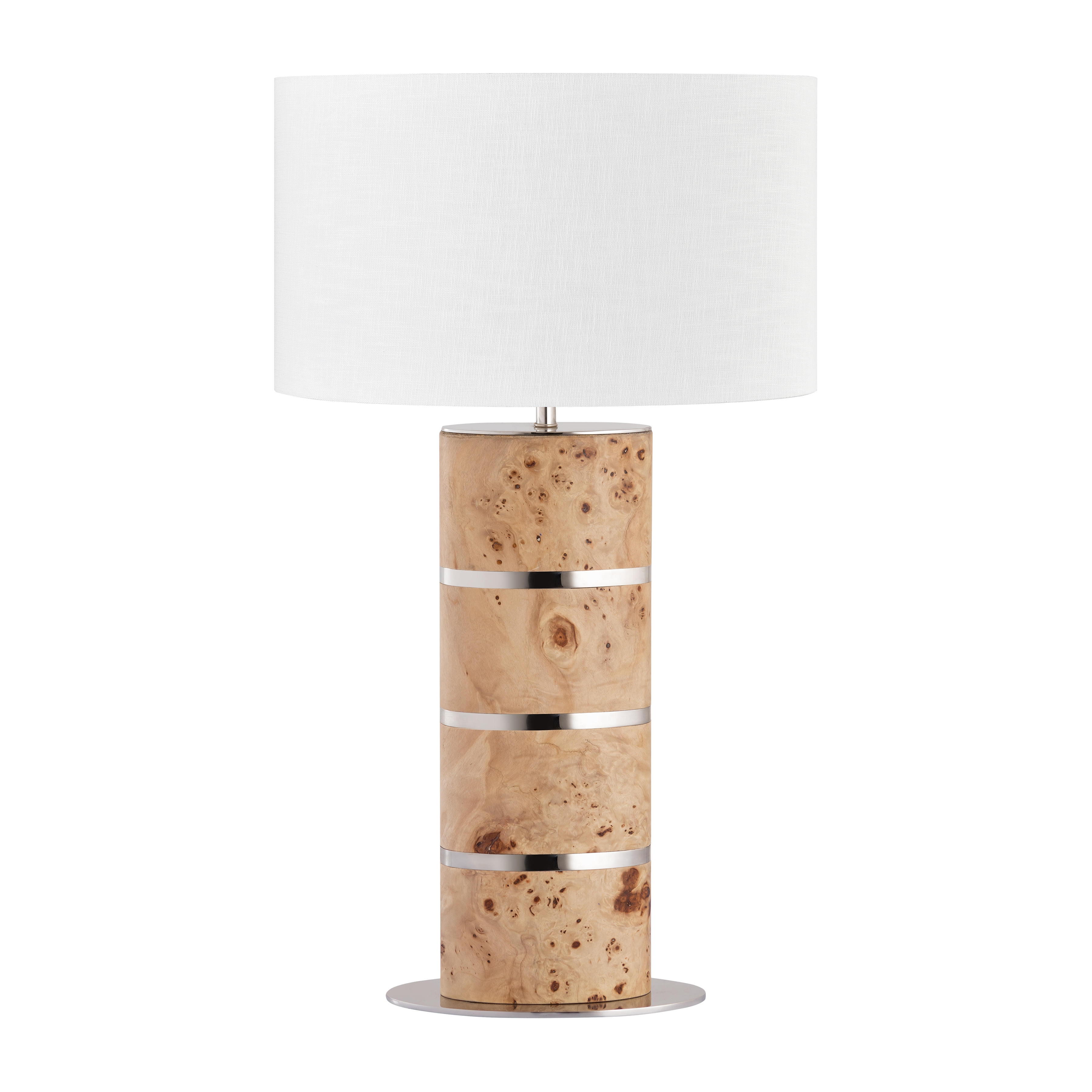 Cahill 28'' High 1-Light Table Lamp - Natural Burl - Includes LED Bulb - Image 1