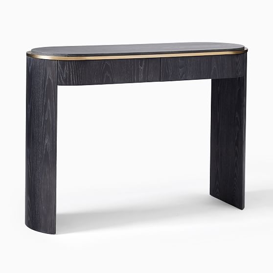 Bower Console Table, Black - Image 0