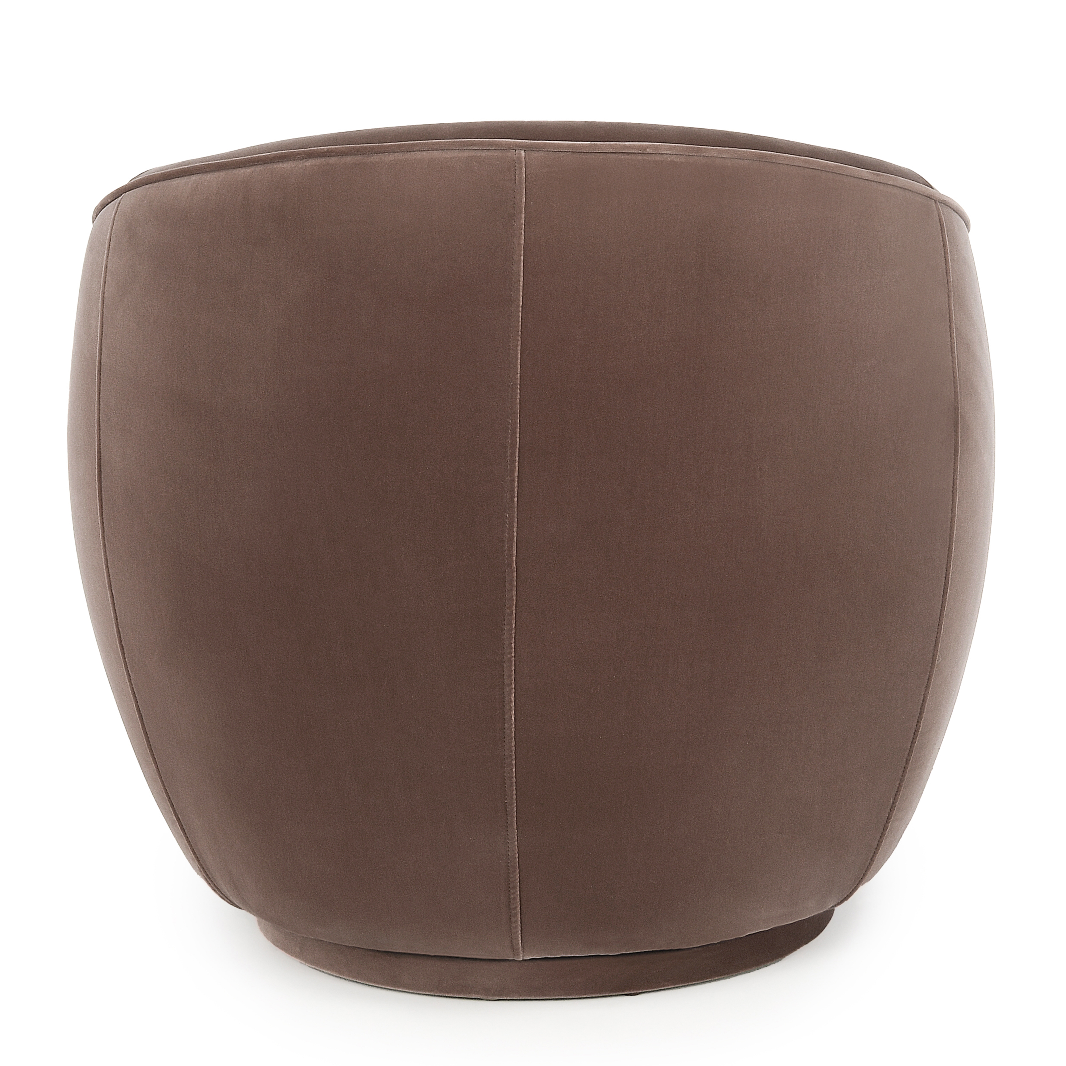 Harper Swivel Accent Chair Dusty Brown - Image 3